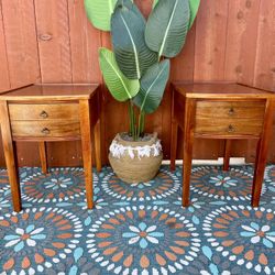 Nightstands Side Tables End Tables Bedroom Furniture Mid-Century Modern MCM Vintage