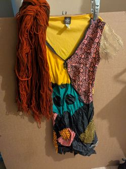 Sally nightmare before Christmas costume women L/M