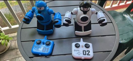 Sharper Image® Mecha Rivals Remote Control Battle Robots, Two-Player Wireless Fighting Set