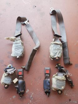 Integra Brown tan Seat Belts