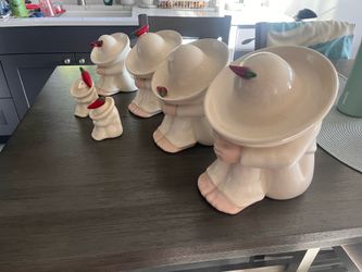 Mexican Siesta jars and salt & pepper shakers