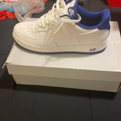 Navy Blue Air Force 1s