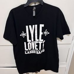 Lyle Lovett 2024 Concert Shirt Size Womens Large 