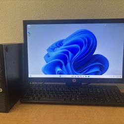 Great Fast Small HP Desktop Set. $200
