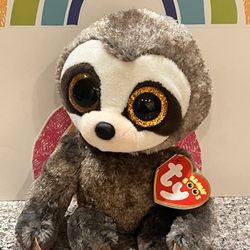 SLOTH !!  DANGLER THE SLOTH  BEANIE BOOS - 6 aInch, BRAND NEW