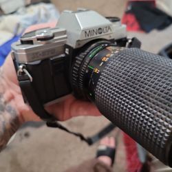 Minolta Camera With Good Detachable Lence 