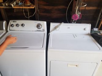 Washer and dryer