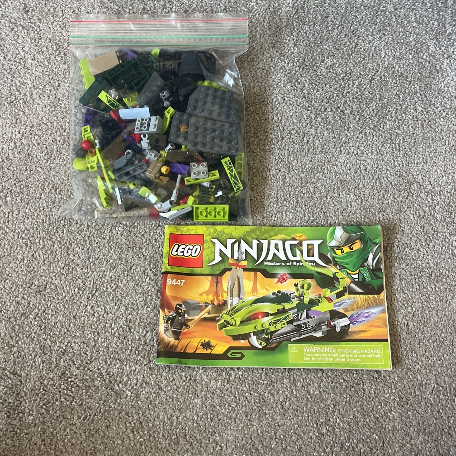 Lego Ninjago - Lasha’s Bite Cycle - 9447