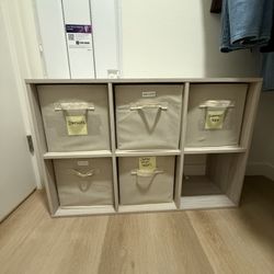 6 cube organizers storage 