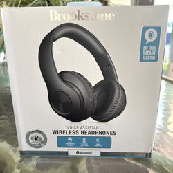 Brookstone Wireless Voice Activated Headphones 