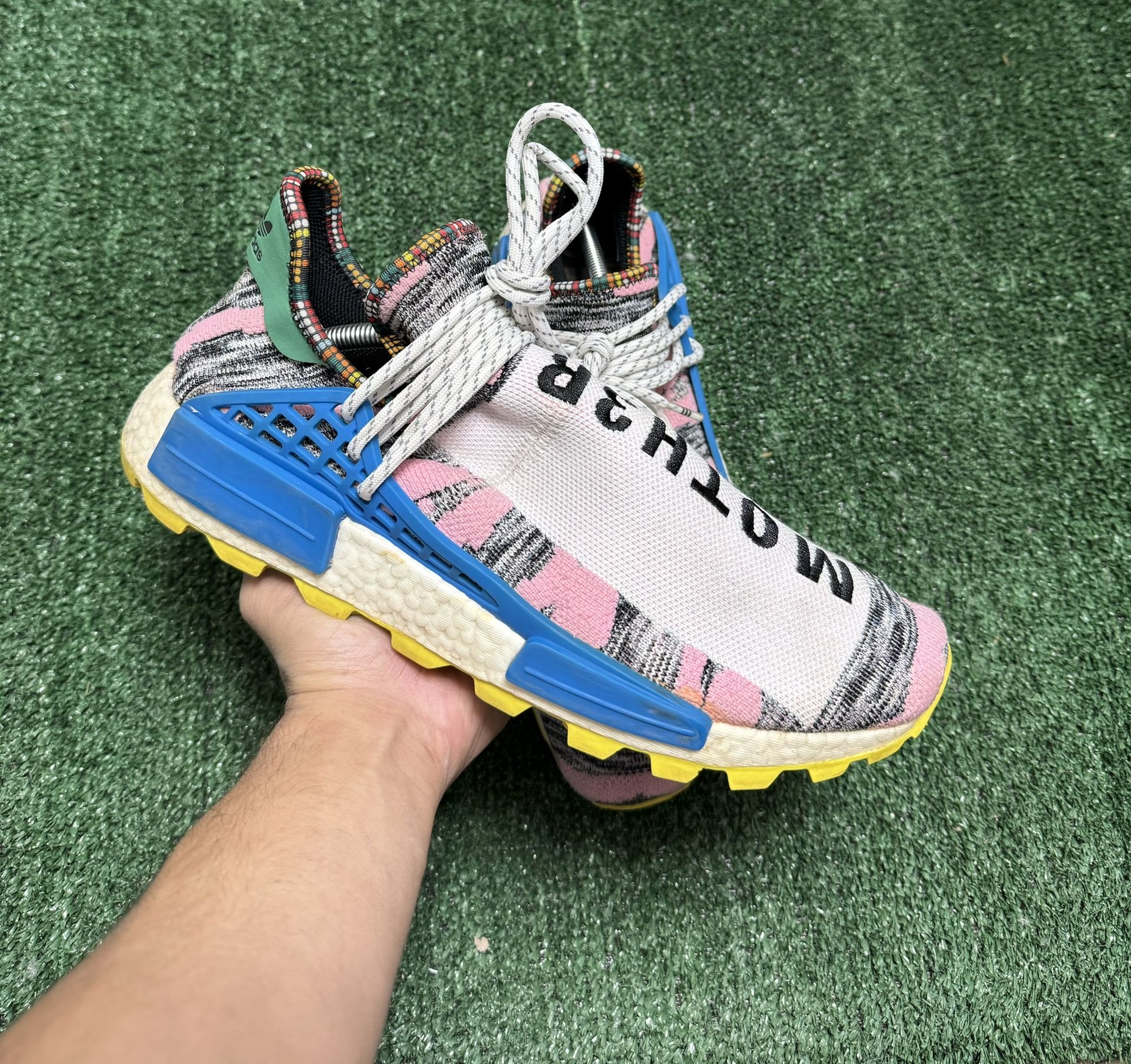 Adidas NMD Hu Solar Pack size 11.5 USED But Clean - normaconseils.fr