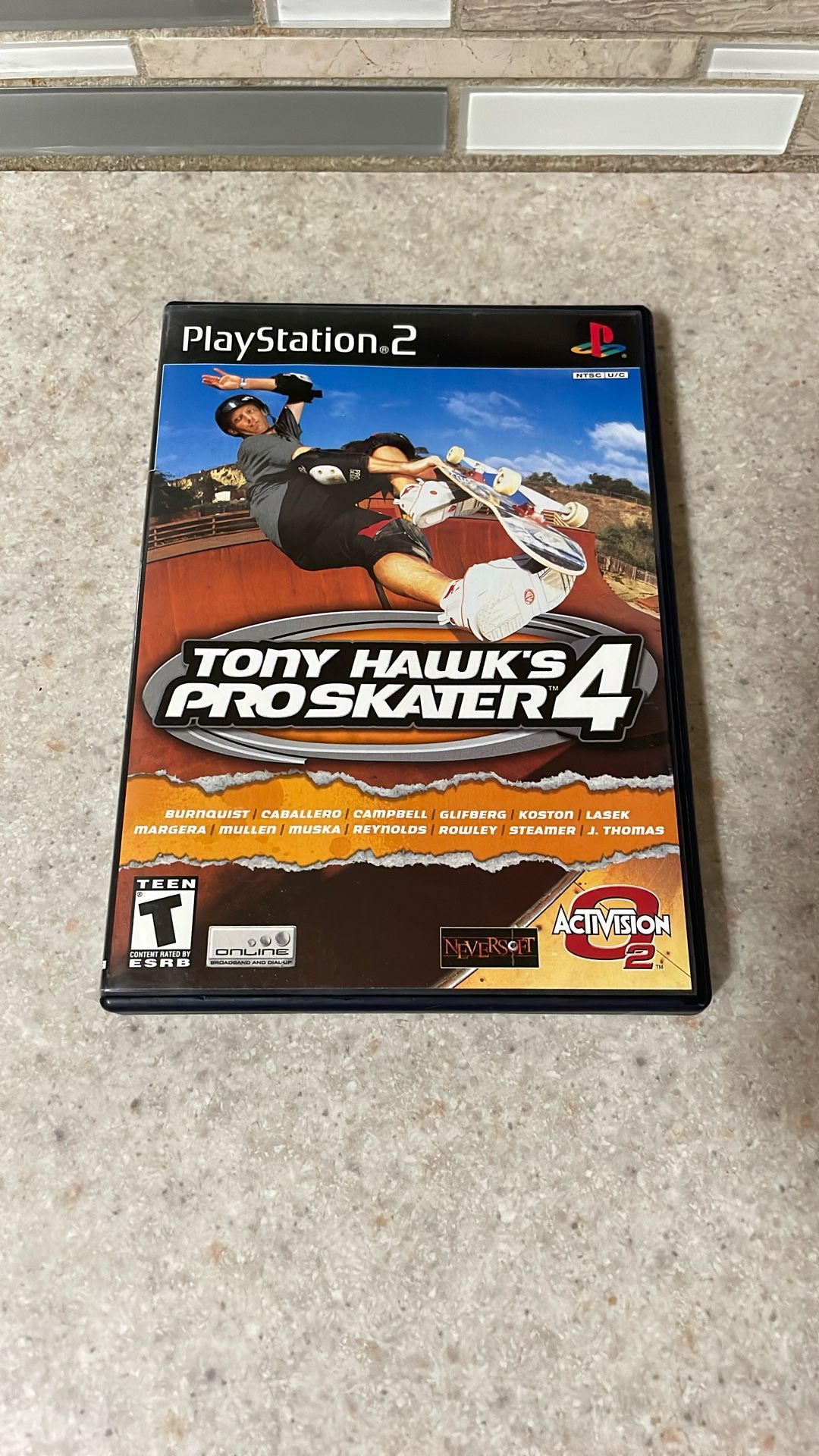 Tony Hawk’s Pro Skater 4 PS2
