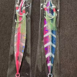 250g jig, slow pitch jig 250g, metal jig, saltwater jig, vertical jigging lure, tuna jig, yellowtail jig, deep sea fishing jig, glow jig, heavy ji