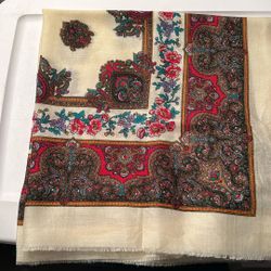Vintage Glentex Fringed Scarf