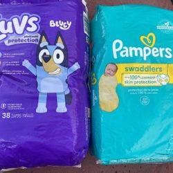 Newborn Diapers 2 For $15