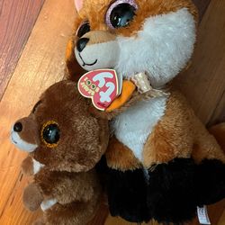 Stuffed Beanie Babies  Assorted 