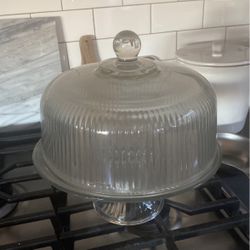 Cake Platter With Cover
