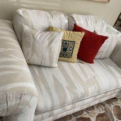 SOFA COUCH SET BOTH FOR SALE LIGHTLY USED, GOOD CONDITION, $250 FOR EVERYTHING  GREAT DEAL