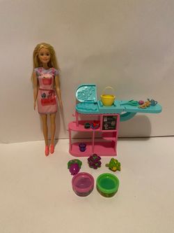 Barbie florist play set
