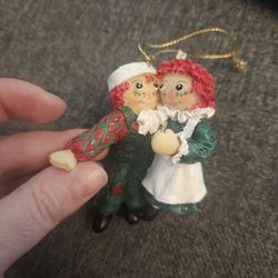 Raggedy Ann and Andy Ornaments