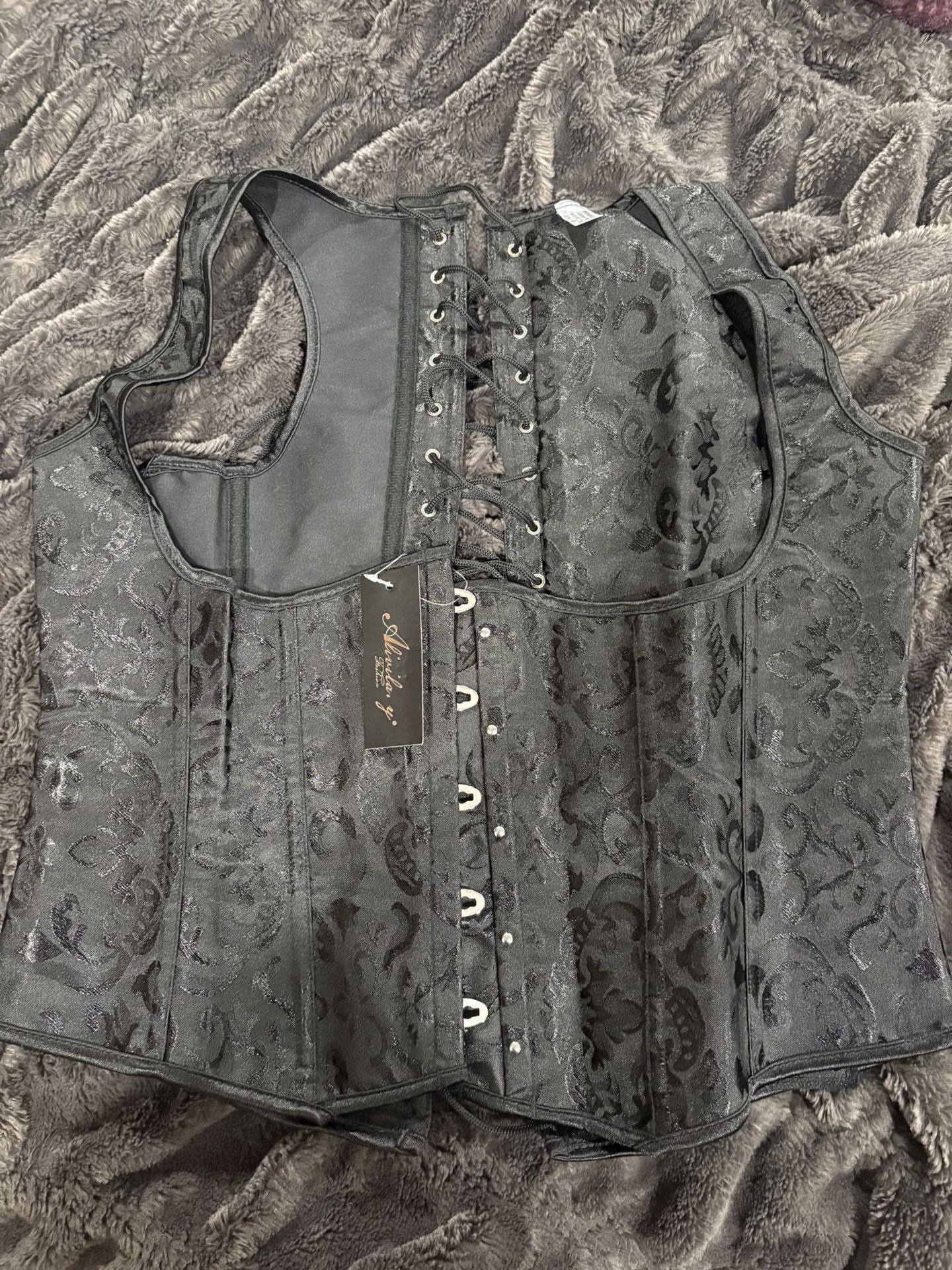 Black Corset Xxl new