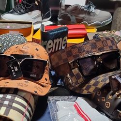 SUNGLASSES, HATS & SANDALS 