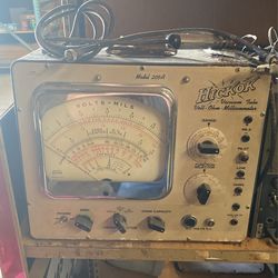 Vintage Hickok Vacuum Tube Volt Model 209a 