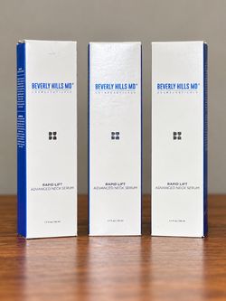 Beverly Hills MD Rapid Lift Neck Serum — 3 Unopened / New in Box