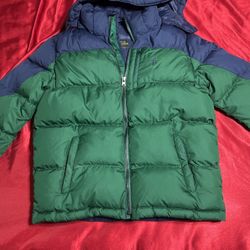 1 Ralph Lauren Zip Up Sweater, 1 Ralph Lauren Puffer Jacket