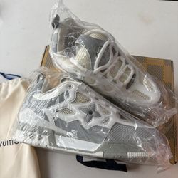 Louis Vuitton Grey & White Skates - EU 46 (US 12)