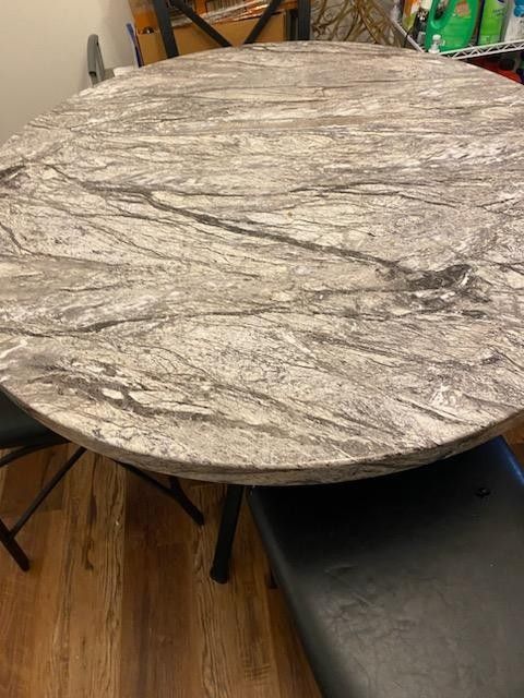 High Table And Chair Set