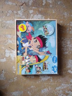 Disney's Jake and the Never Land Pirates puzzle set.