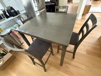5-Piece Counter-Height Dining Table Set