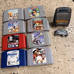 Nintendo 64 games and accessories