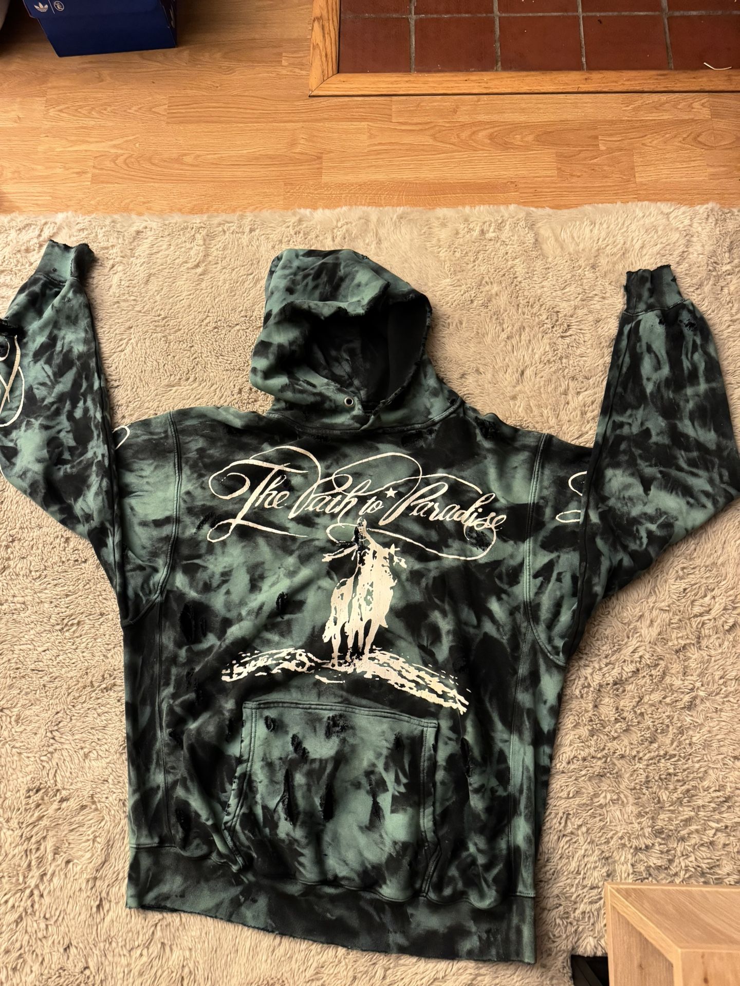 Hellstar Path To Paradise Marbled Hoodie