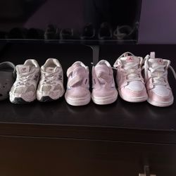 Zapatos De Niña Size C6 Toddler Precio Firme