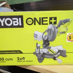 RYOBI
ONE+ 18V Cordless 7-1/4 in. Compound Miter Saw (Tool Only)