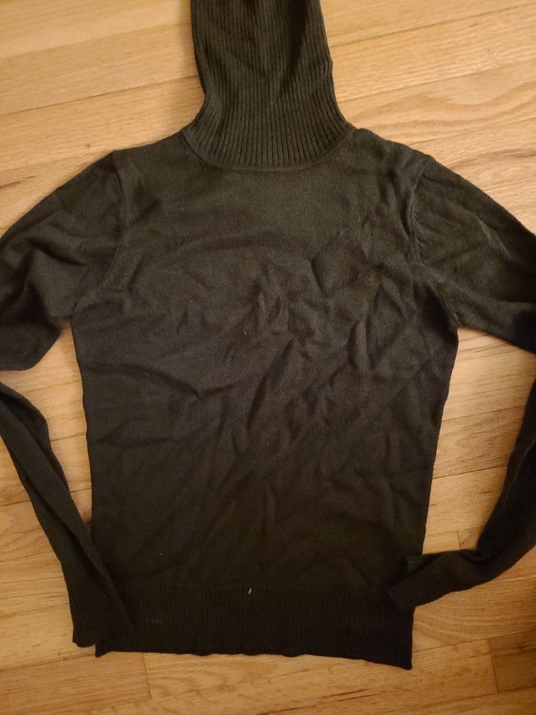 Dark Brown Turtle Neck 