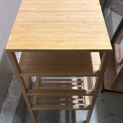 Bamboo End Table