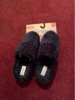 Dearfoams memory foam women’s slippers