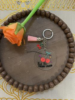 Cherry Keychain 