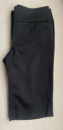Black Bermuda Dress Shorts