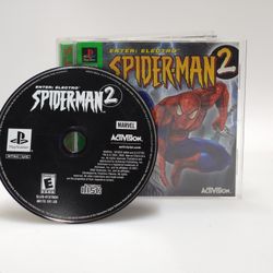Spiderman 2 Enter Electro (Sony PlayStation 1 PS1, 2001)