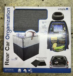 New Rear Car Organizer Foldable 