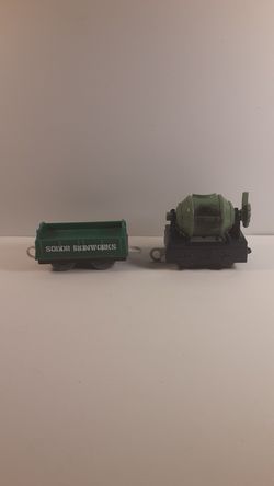 Thomas and friends Trackmaster Ironworks and molten metal car