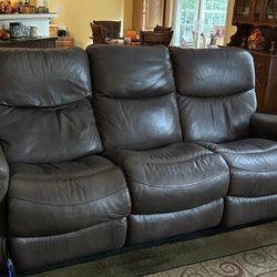 La-Z-Boy Power Leather Sofa