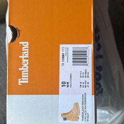 still in box size ten timbs 