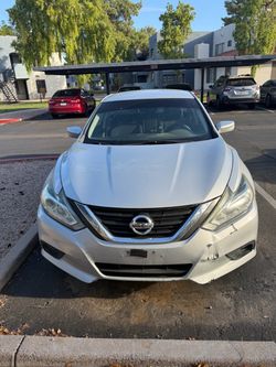 Nissan Altima Silver Sedan