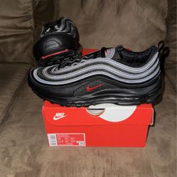 NIKE AIR MAX 97 ‘BLACK UNIVERSITY RED’ 2022