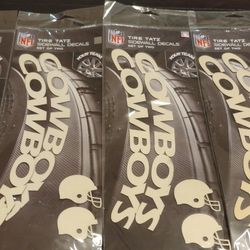 Cowboys Tire Decals